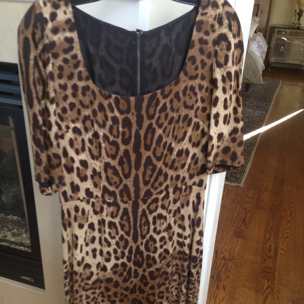 Authentic Dolce and Gabbana silk dress 44